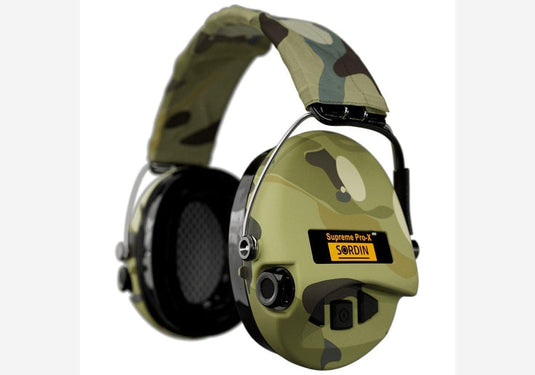 Sordin Supreme Pro-X GEL & LED Gehörschutz - Aktiver Jagd-Gehörschützer-SOTA Outdoor