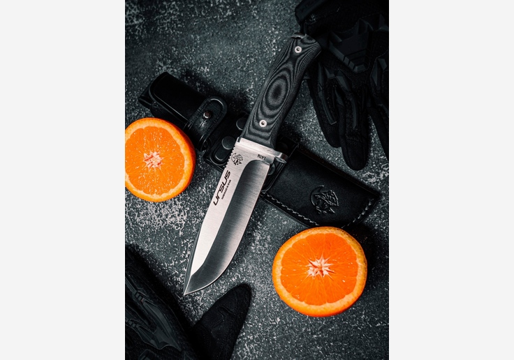 Laden Sie das Bild in Galerie -Viewer, {Ursus-XXL Outdoor-Messer mit Micarta Griff Made in Spain-SOTA Outdoor
