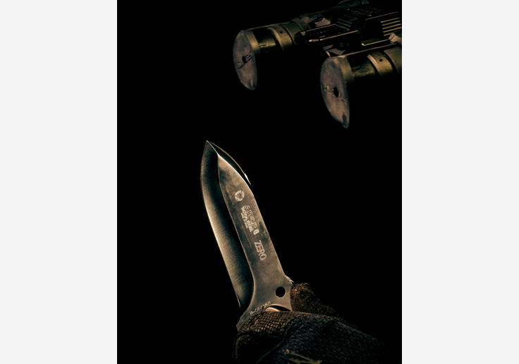 Load image into Gallery viewer, Aitor - Zero Black Taktisches Messer - Multifunktions-Scheide inklusive
