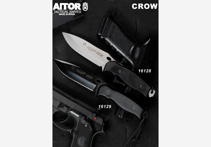 Laden Sie das Bild in Galerie -Viewer, {Aitor Crow taktisches Messer - Perfektes Outdoor-Tool
