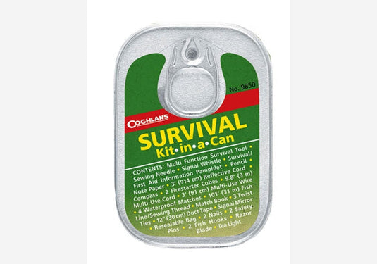 Coghlans Survival-Kit 'Kit-in-a-Can'-SOTA Outdoor