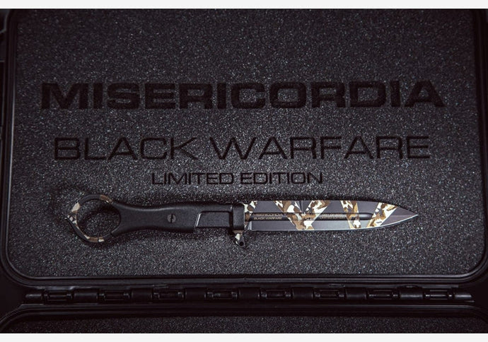 Extrema Ratio Misericordia Black Warfare Einsatzmesser Limitiert-SOTA Outdoor