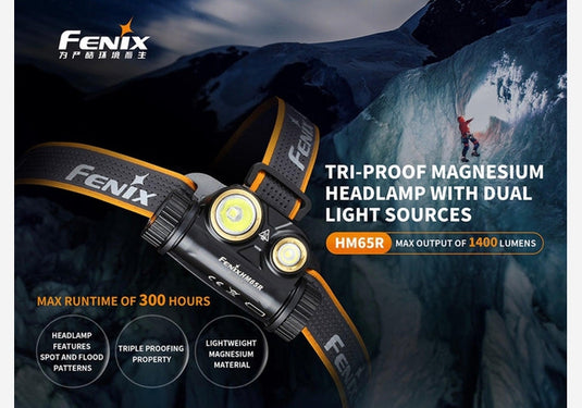 Fenix HM65R LED-Stirnlampe 1400 Lumen-SOTA Outdoor