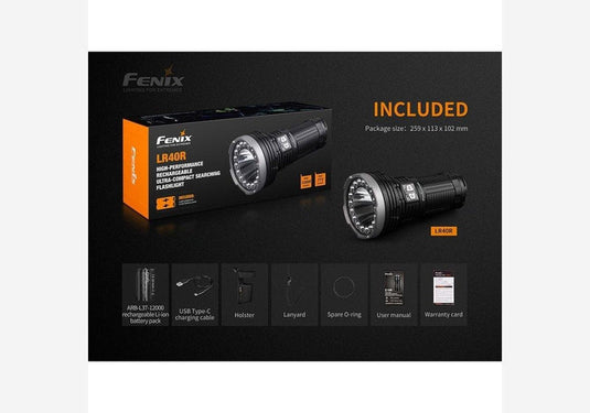 Fenix LR40R LED-Taschenlampe 12.000 Lumen-SOTA Outdoor