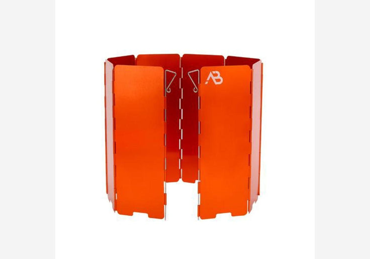 Load image into Gallery viewer, Gaskocher-Windschutz Aluminium Orange inkl. Transporttasche-SOTA Outdoor
