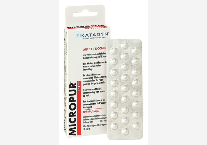 Katadyn Micropur Forte Trinkwasseraufbereitung-Tabletten 50er-Pack-SOTA Outdoor