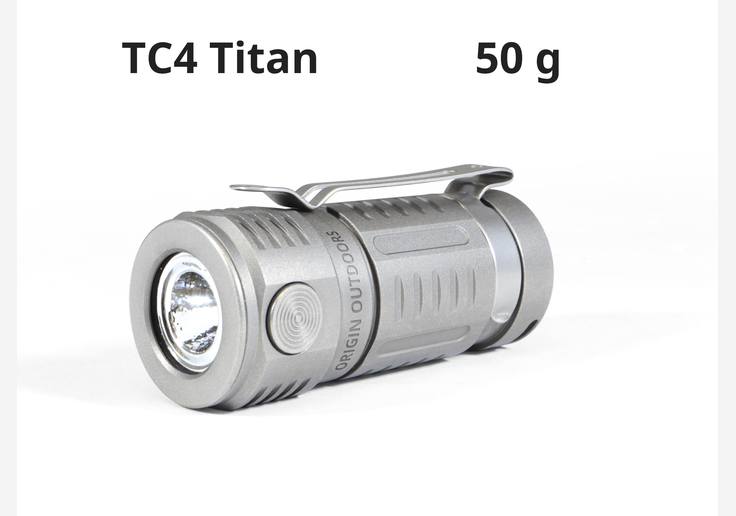 Load image into Gallery viewer, LED-Taschenlampe - Pocketleuchte &#39;Titan&#39; 50gr - 700 Lumen-SOTA Outdoor

