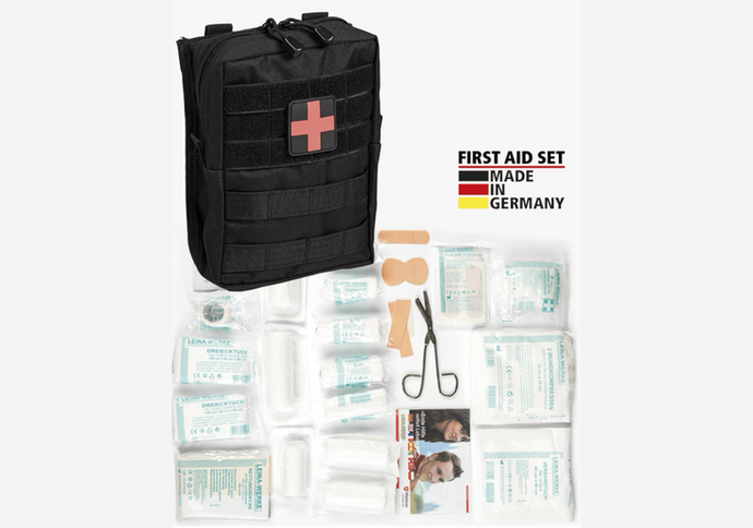 Notfall-Überlebensset, Erste-Hilfe-Set, 142 Stück professionelle