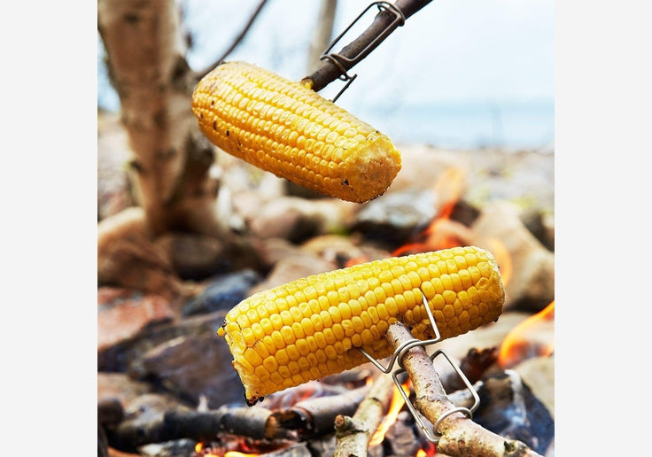 Load image into Gallery viewer, Light My Fire Outdoor-Grillspieß &quot;GrandPa&#39;s FireFork&quot; Doppelpack-SOTA Outdoor
