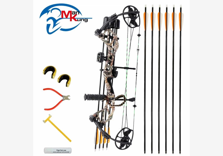 Load image into Gallery viewer, Man Kung MK-CBA5FC Thorns Compound Bogen 30-70 LBS-SOTA Outdoor
