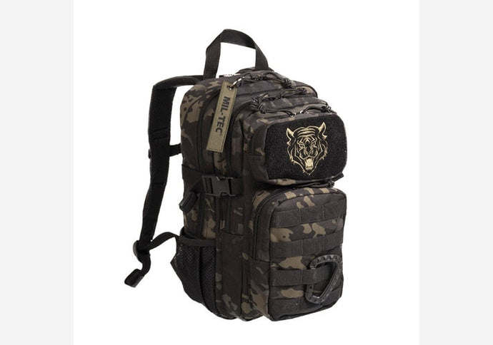 Miltec US Assault Pack Kids Taktischer Rucksack für Kinder 14L Multitarn-SOTA Outdoor
