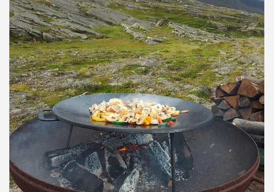 Muurikka 48-cm-Campingpfanne / Grillpfanne mit Füßen für offenes Feuer-SOTA Outdoor