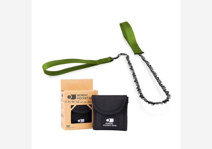 Nordic Pocket Saw Classic Green Taschensäge inkl. Nylontasche-SOTA Outdoor