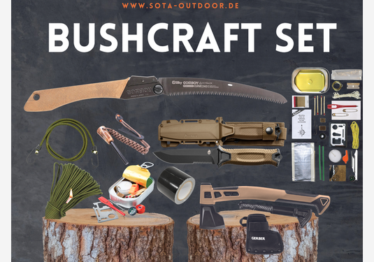 Profi Bushcraft Set - 8 teiliges Set-SOTA Outdoor