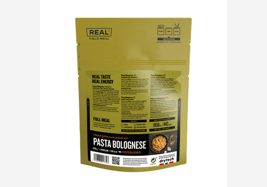 Real Field Meal - Full Meal - Pasta Bolognese - Trekkingnahrung-SOTA Outdoor