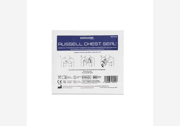 Load image into Gallery viewer, &quot;Russell Chest Seal&quot; Spezialverband Hydrogel-Basis-SOTA Outdoor
