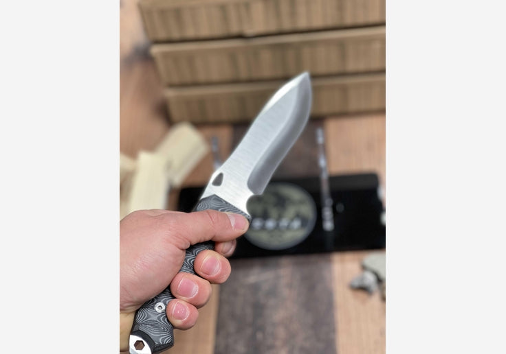 Load image into Gallery viewer, Scorpion 2.0 Outdoor-Messer mit Micarta Griff Made in Spain inkl. Nylonscheide-SOTA Outdoor
