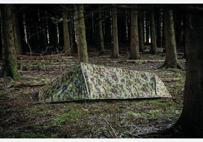 Snugpak Ionosphere Einmannzelt / Shelter-Zelt Terrain Pattern inkl. Zubehör-SOTA Outdoor