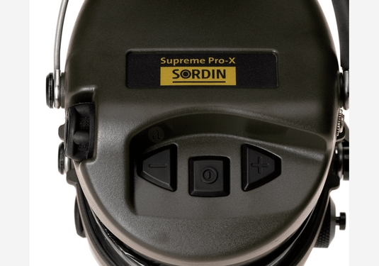 Sordin Supreme Pro-X GEL & LED Gehörschutz - Aktiver Jagd-Gehörschützer-SOTA Outdoor