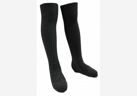 THW Wolle Socken in Anthrazit - Robust, warm und atmungsaktiv