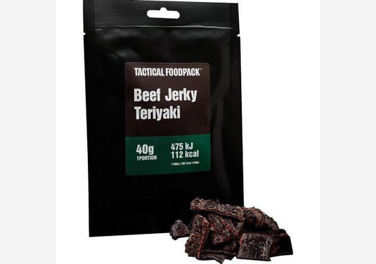Tactical Foodpack Beef Jerky Teriyaki 40 g-SOTA Outdoor