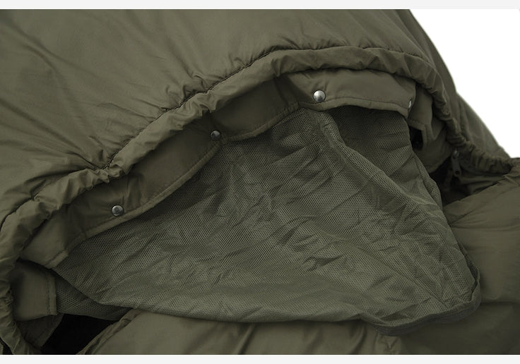 Load image into Gallery viewer, Tropen-Schlafsack aus NL-Armee-Beständen inkl. Moskitoschutz Oliv-SOTA Outdoor
