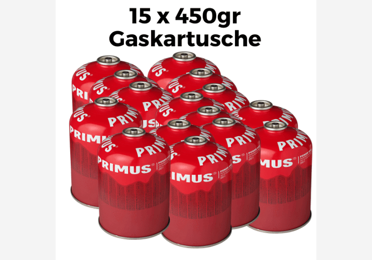 Load image into Gallery viewer, Vorrats-Set - Primus Power Gas Gaskartusche 450g-SOTA Outdoor
