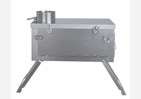 Zeltofen Winnerwell - Fastfold PLUS Titanium Nested Pipe M-sized  - 41x30x9cm Backpack Camping Stove