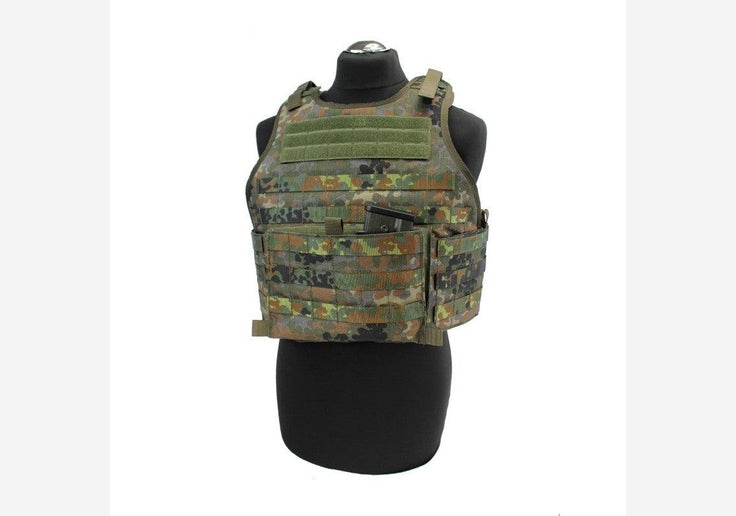 Load image into Gallery viewer, Zentauron Plattenträger ARES Flecktarn Made in Germany-SOTA Outdoor
