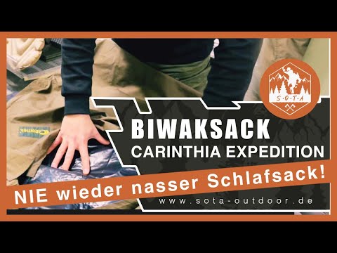Load and play video in Gallery viewer, Carinthia Biwaksack Expedition Cover Gore
