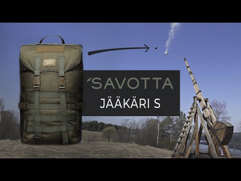 Load and play video in Gallery viewer, Savotta -Jäger -S -20 -Liter -Rucksack Gruen-video
