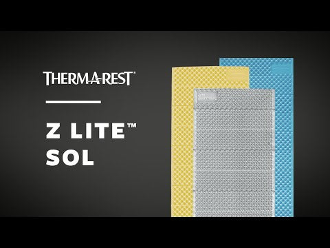 Load and play video in Gallery viewer, Therm-a-Rest Isomatte Z Lite SOL Ultraleicht
